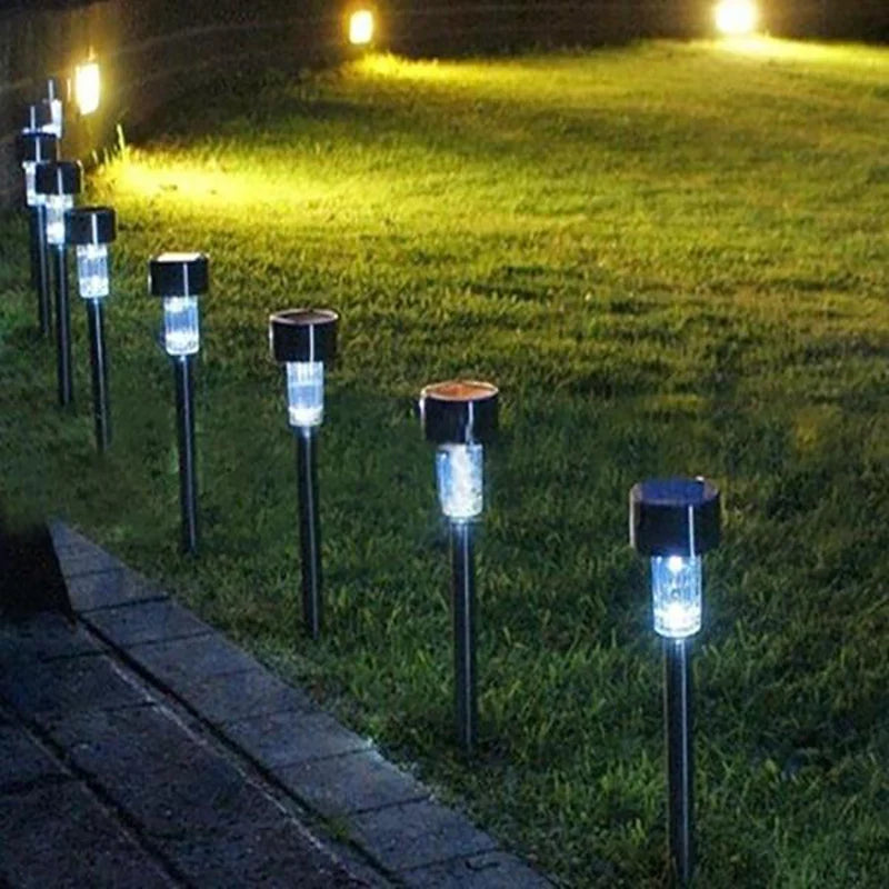 Solar Pathway Lights Solar Garden Lights Outdoor Solar Landscape Lights for Lawn Patio Yard Walkway Driveway