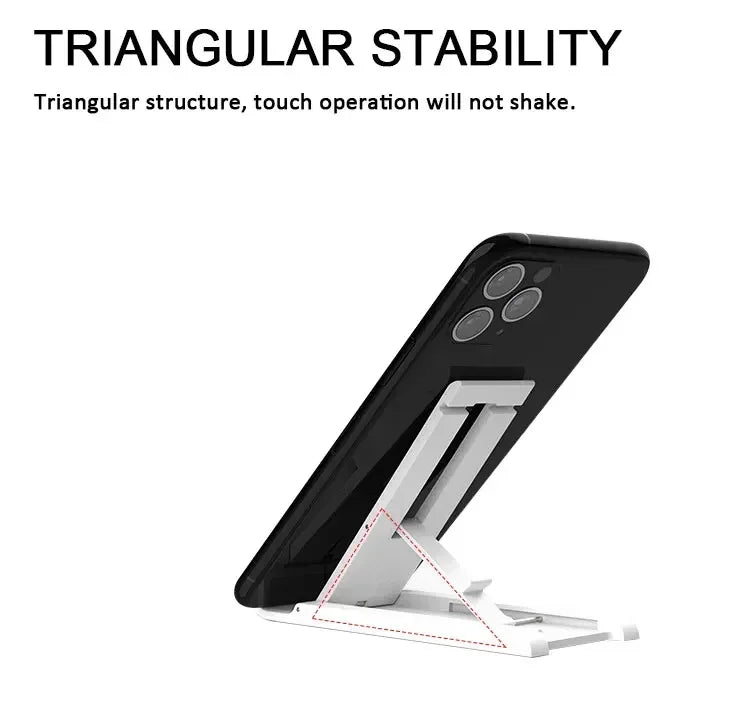 Desktop Foldable Phone Holder Stand Portable Tablet Stand Desk Lazy Bracket For iPhone 13 Pro iPad Mobile Phone Tablet below 12