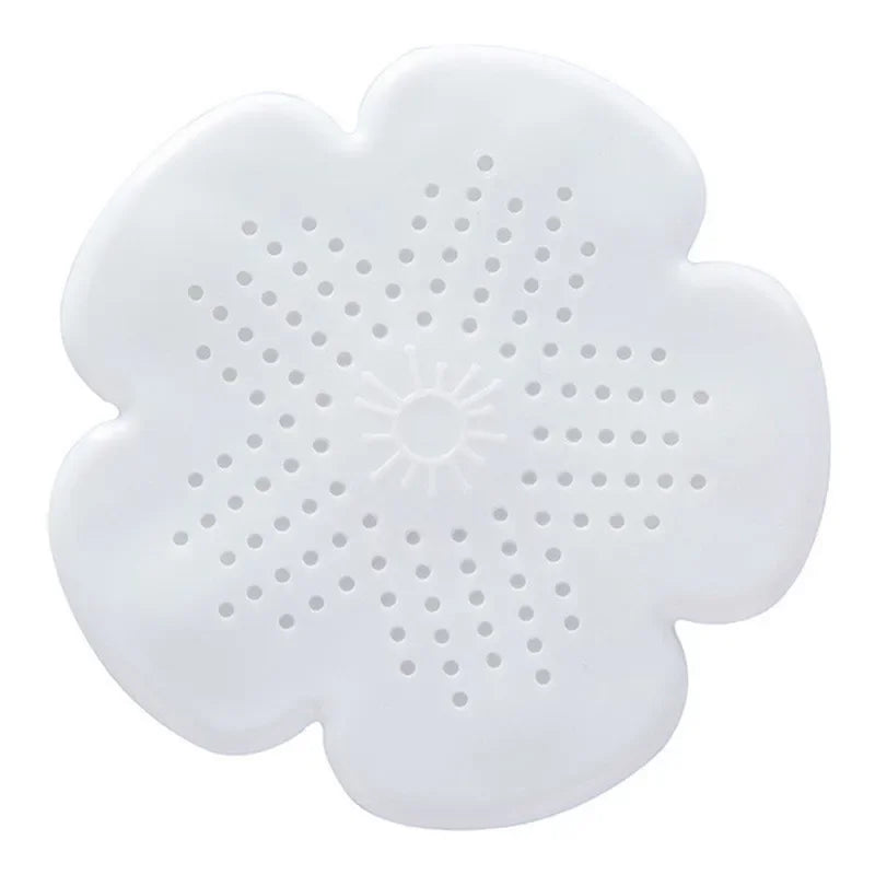 2Pcs Round Silicone Drain Hair Catcher, Kitchen Sink Strainer Bathroom Shower Bath Stopper Drain Cover Hair Trap for Kitchen
