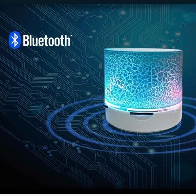 Mini Portable Wireless Bluetooth Speaker Sound Music Box Blutooth With LED Lights For PC Phone Subwoofer Bluetooth HiFi Speaker