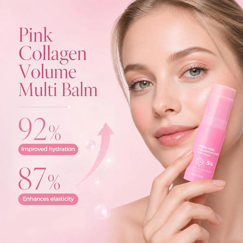 Odkryj efekt promiennej i jędrniejszej skóry! Kolagenowy balsam w sztyfcie PDRN Pink Collagen intensywnie nawilża, wygładza drobne zmarszczki i dodaje skórze objętości. Idealny do twarzy, szyi, ust oraz okolic oczu –