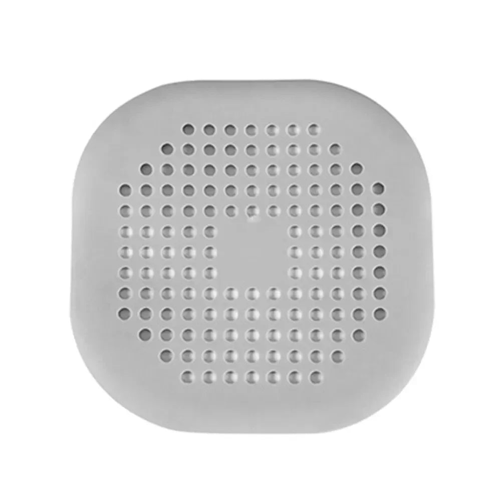 1/2/4pcs Silicone Drain Hair Catcher with Suction Cup Shower Bathtub Drain Strainer Hair Filter Drain Sink Strainer