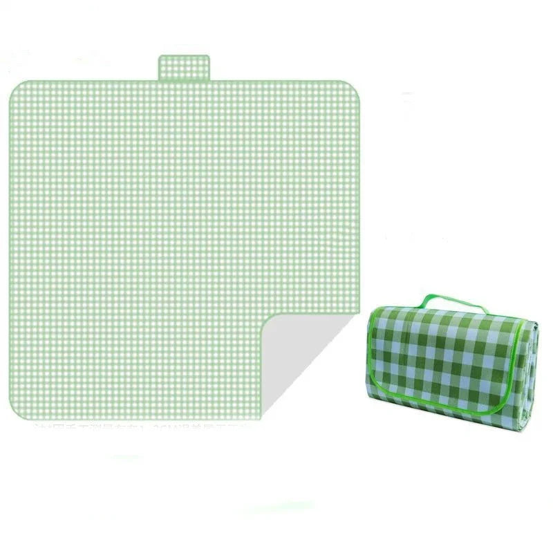 Portable Waterproof Picnic Blanket Comfortable All Weather Outdoor Mat for Beach Park Concert Festival Camping and Lounge