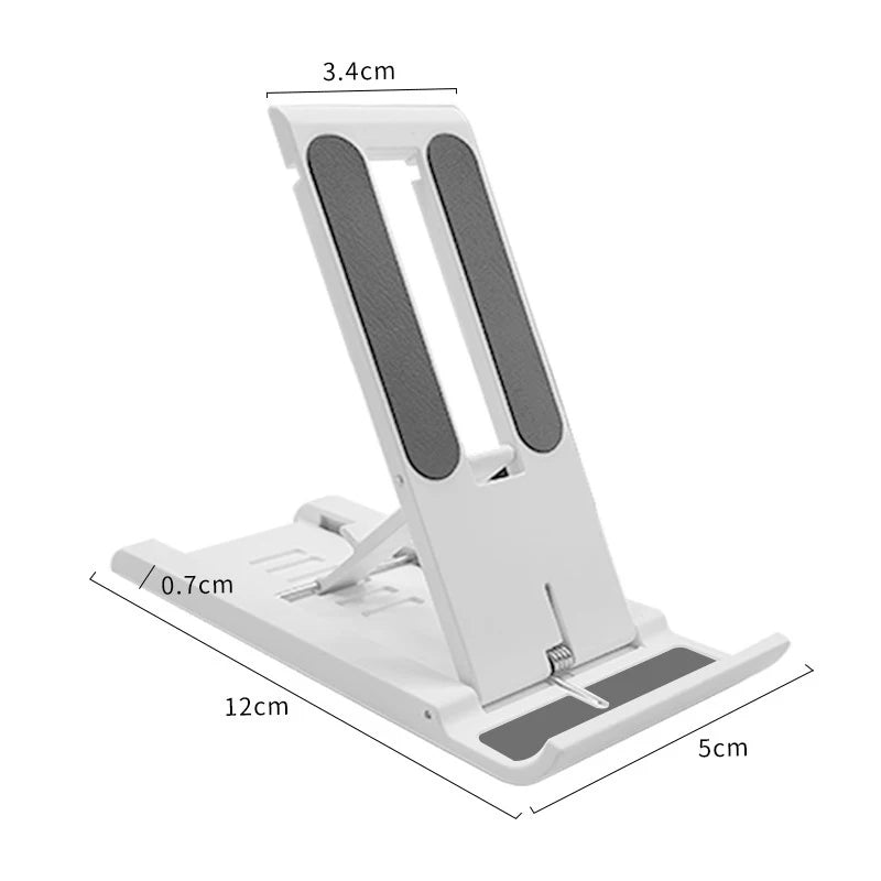 Desktop Foldable Phone Holder Stand Portable Tablet Stand Desk Lazy Bracket For iPhone 13 Pro iPad Mobile Phone Tablet below 12