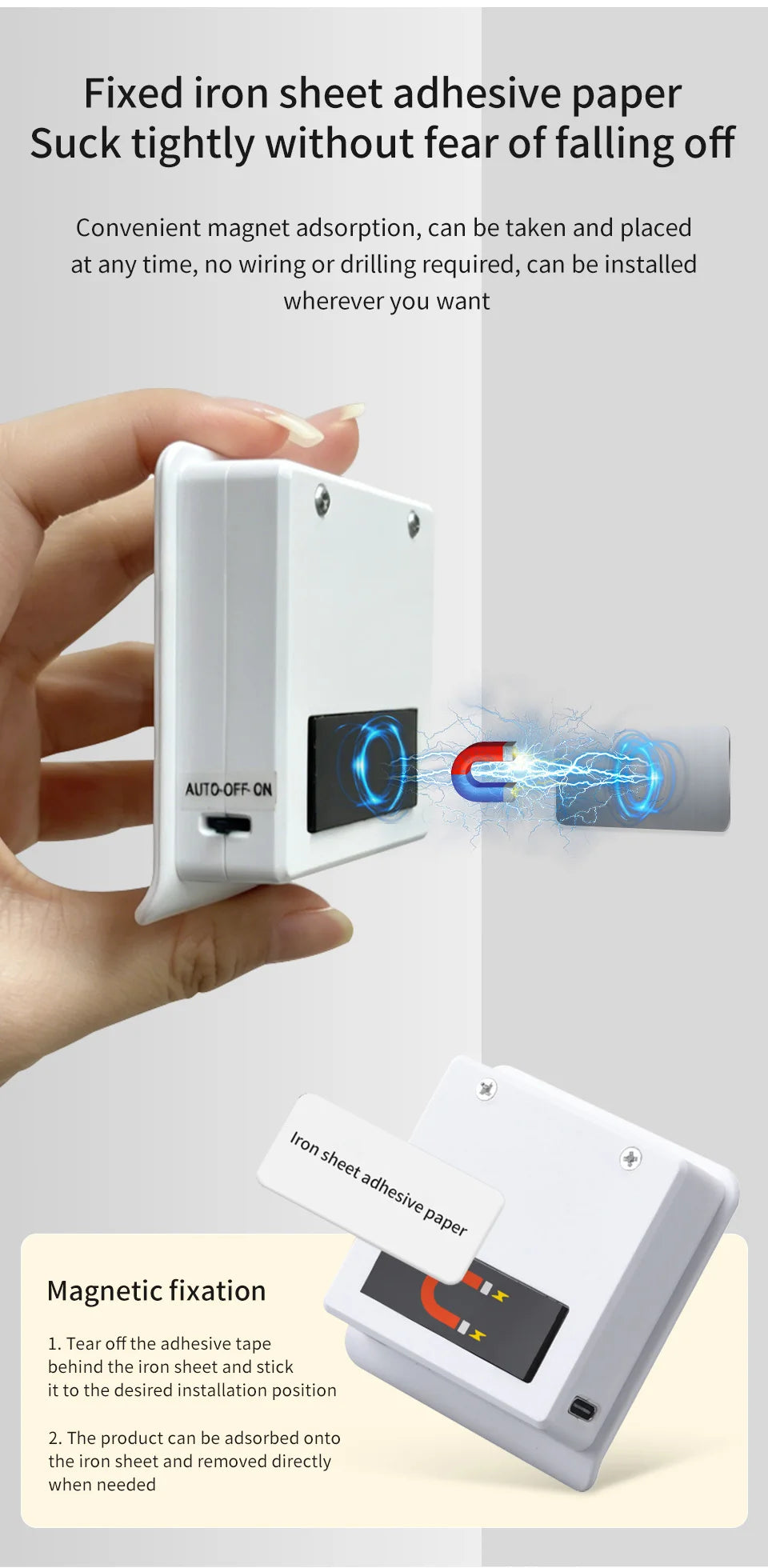 Motion Sensor Led Stair Closet Lights Rechargeable Stick on Anywhere Portable Hallway Bedroom Under Cabinet Kitchen Night Lamp