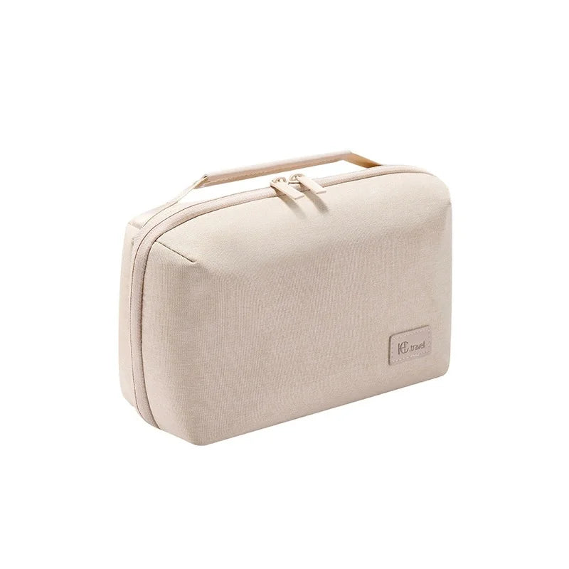 1Pc Electronics Organizer Travel Case, Water Resistant Travel Bag Cable Organizer for Essentials, Tech Pouch Accessories Storage