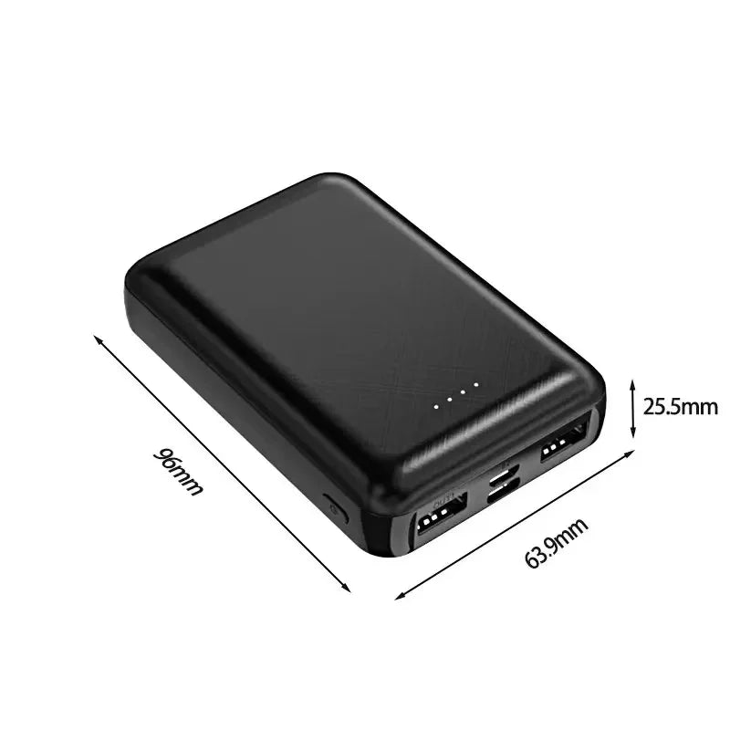 New 20000mAh Power Bank Portable USB Charger Fast Charging External Battery Pack Heating Vest Jacket Scarf Socks Glove Equipment