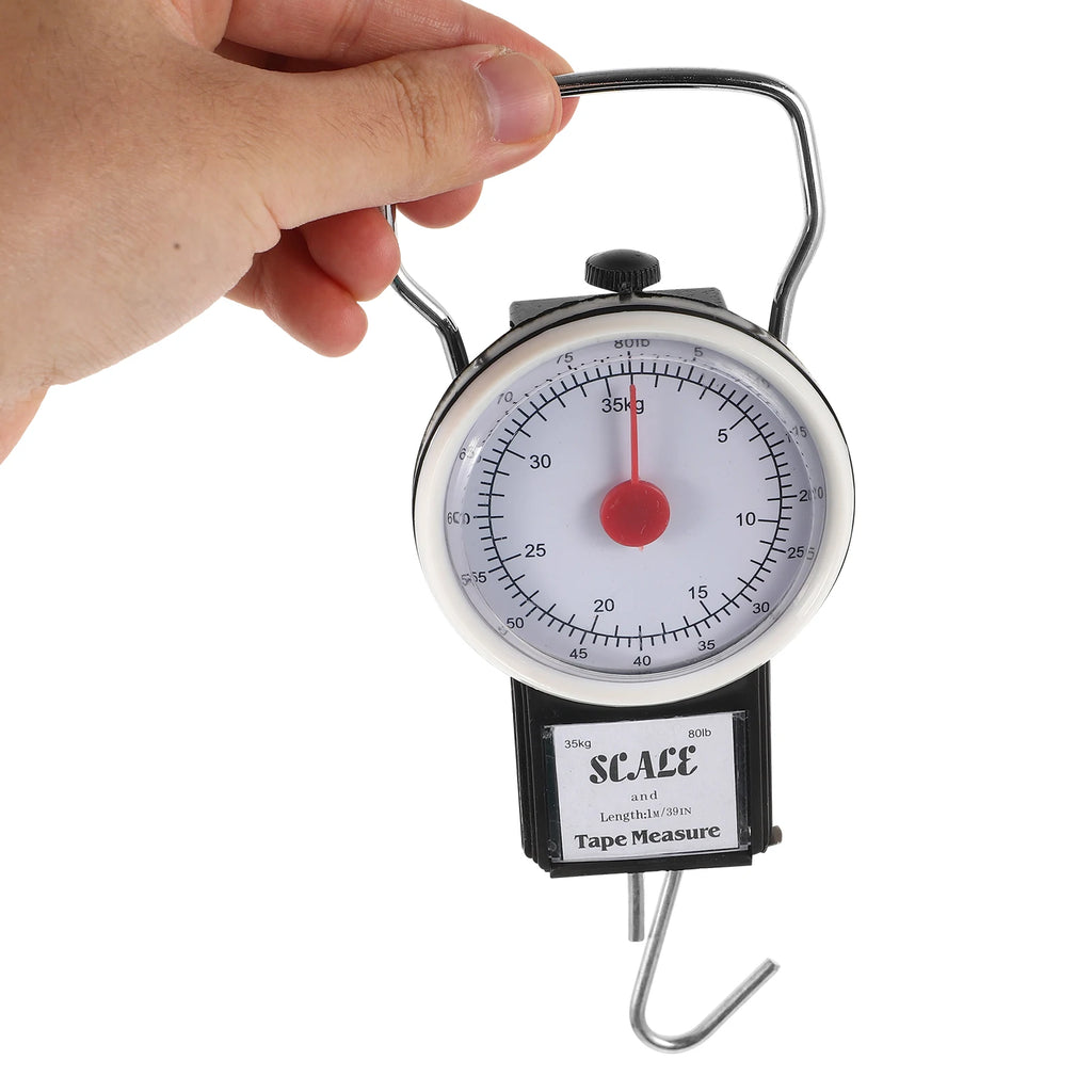 Luggage Scale Travel Portable Luggage 35kg Max Capacity Accurate Weighing Tool For Travel Fishing And More Hanging Mini Tool