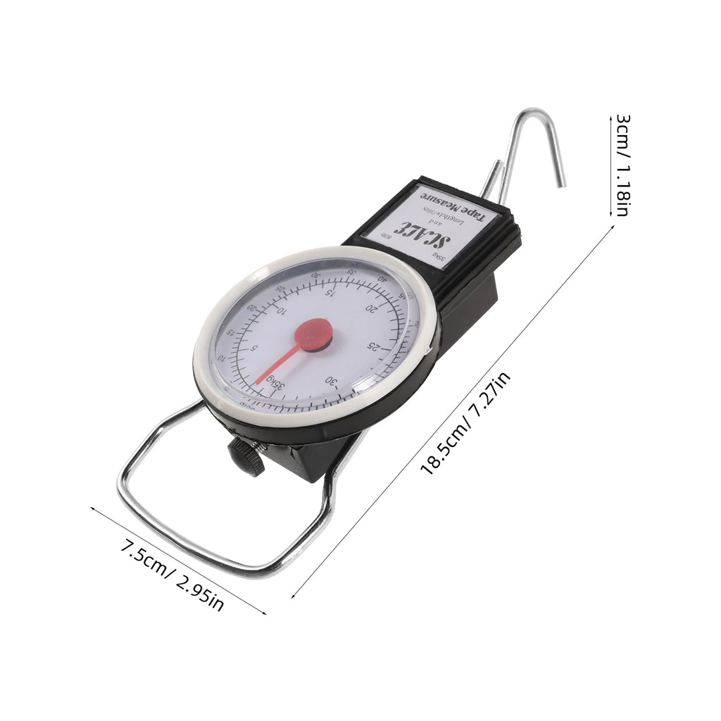 Luggage Scale Travel Portable Luggage 35kg Max Capacity Accurate Weighing Tool For Travel Fishing And More Hanging Mini Tool