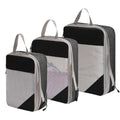 3pcs Compression Packing Cubes for Suitcases Travel Accessories Expandable Packing Organizers Lightweight Travel Organizer Cubes