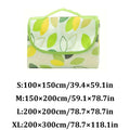 Foldable & Portable Picnic Blanket Thickened Waterproof Beach Blanket Lightweight Camping Tent Grassland Mat For Parties Travels
