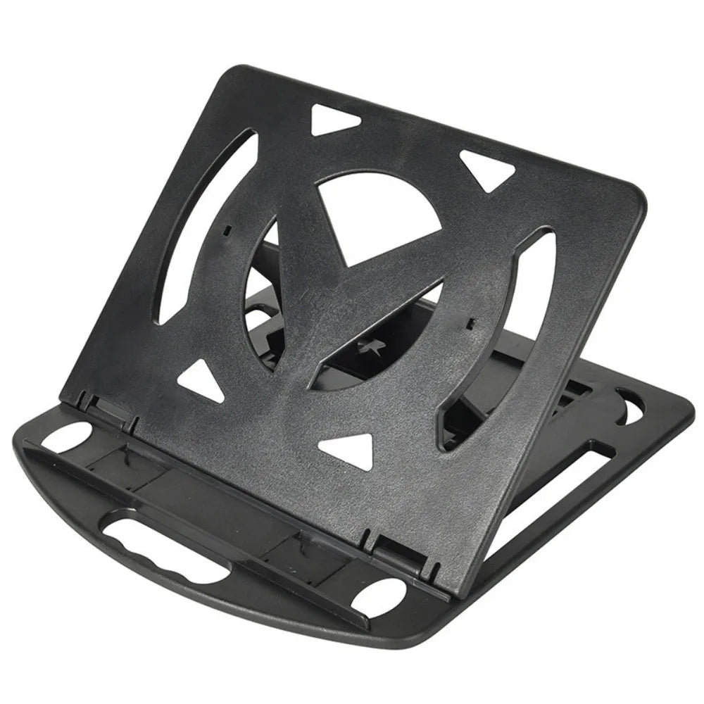 Bracket Plastic Laptop Stand Foldable With Phone Holder Desktop Holder 2 IN 1 Multiple Height Ergonomic Laptop Riser Watching TV