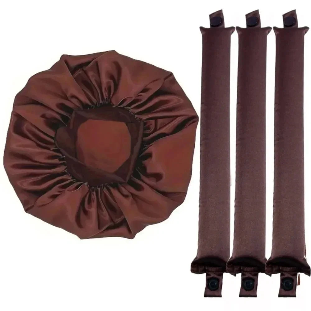 Heatless Curling Rod Headband No Heat Hair Rollers Sleeping Soft Flex Rod for Overnight Curls All Hair Types Styling Tools