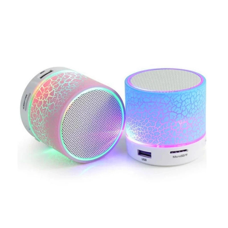 Mini Portable Wireless Bluetooth Speaker Sound Music Box Blutooth With LED Lights For PC Phone Subwoofer Bluetooth HiFi Speaker