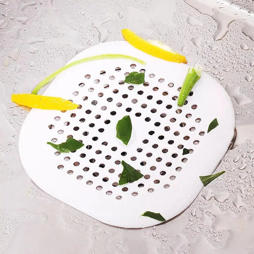 1/2/4pcs Silicone Drain Hair Catcher with Suction Cup Shower Bathtub Drain Strainer Hair Filter Drain Sink Strainer