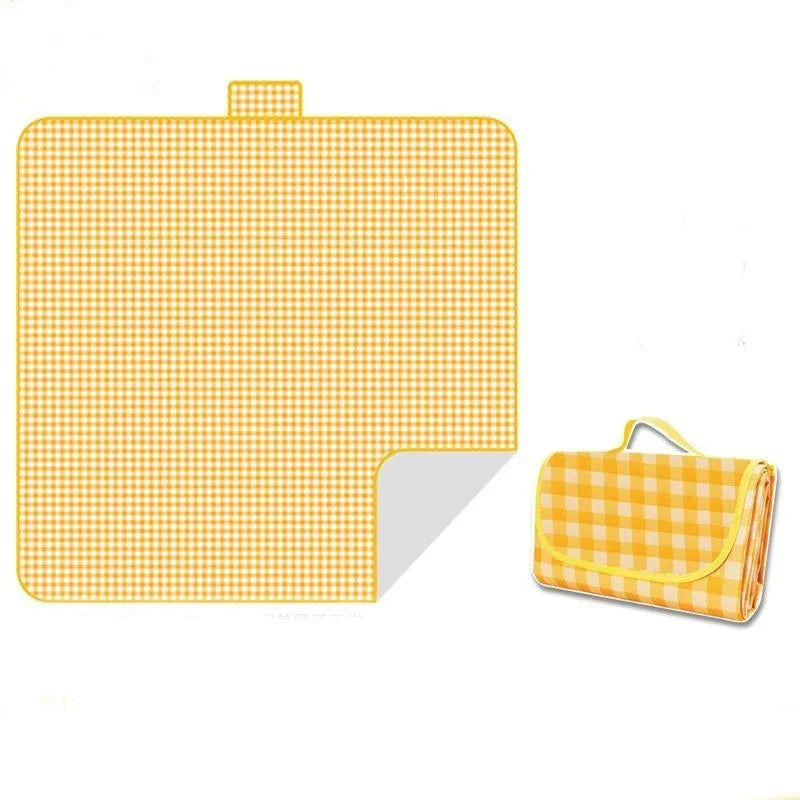 Portable Waterproof Picnic Blanket Comfortable All Weather Outdoor Mat for Beach Park Concert Festival Camping and Lounge