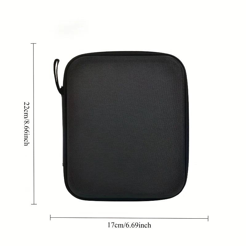 Travel Cable Organizer Pouch Electronic Accessories Carry Case Portable Waterproof Double Layers All-in-One Storage Bag for Cord