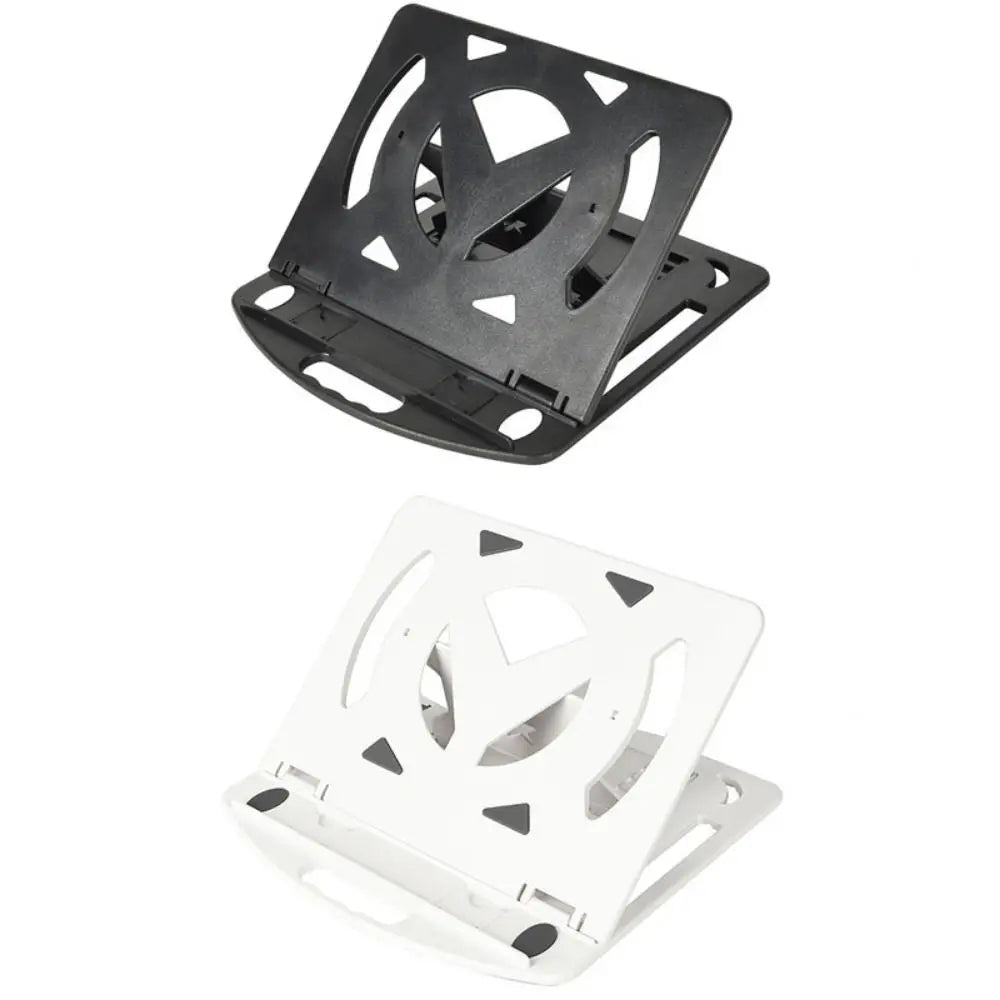 Bracket Plastic Laptop Stand Foldable With Phone Holder Desktop Holder 2 IN 1 Multiple Height Ergonomic Laptop Riser Watching TV