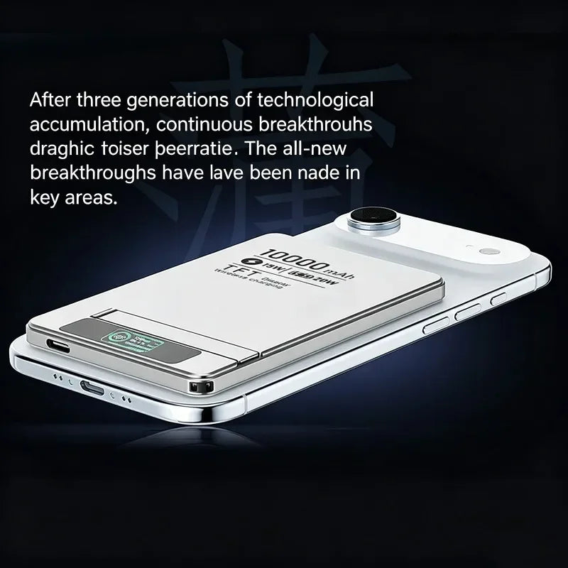 Wireless Magnetic Power Bank Travel Portable Fast Charging 5000mAh 10000mAh Capacity Digital Display For Phone Watch Earphones